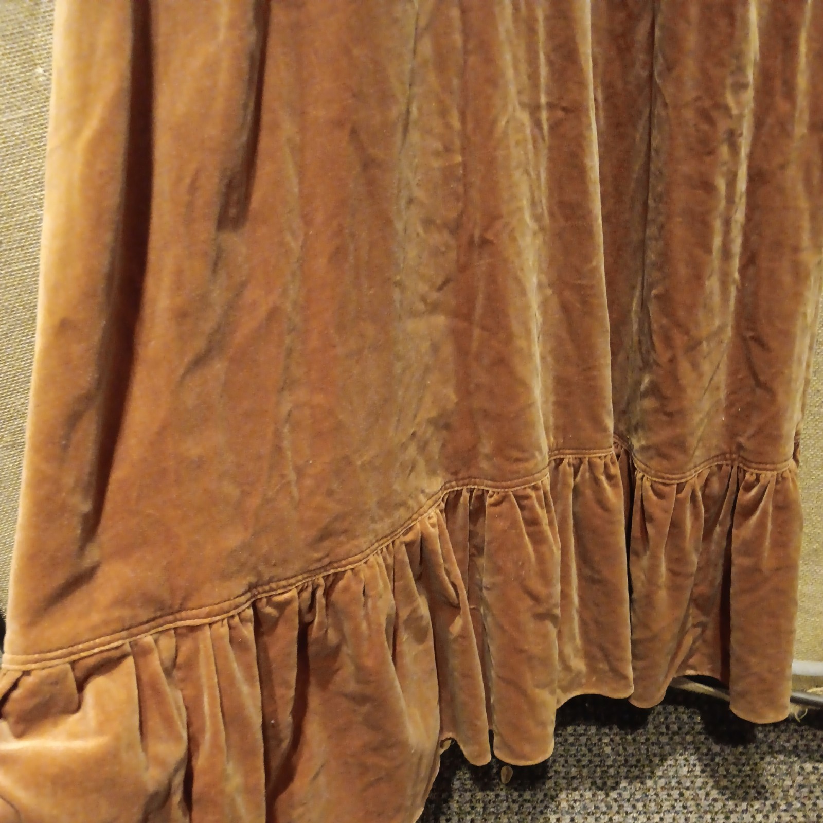 Vintage 1980s brown GUNNE SAX Prairie Cottagecore Renaissance
