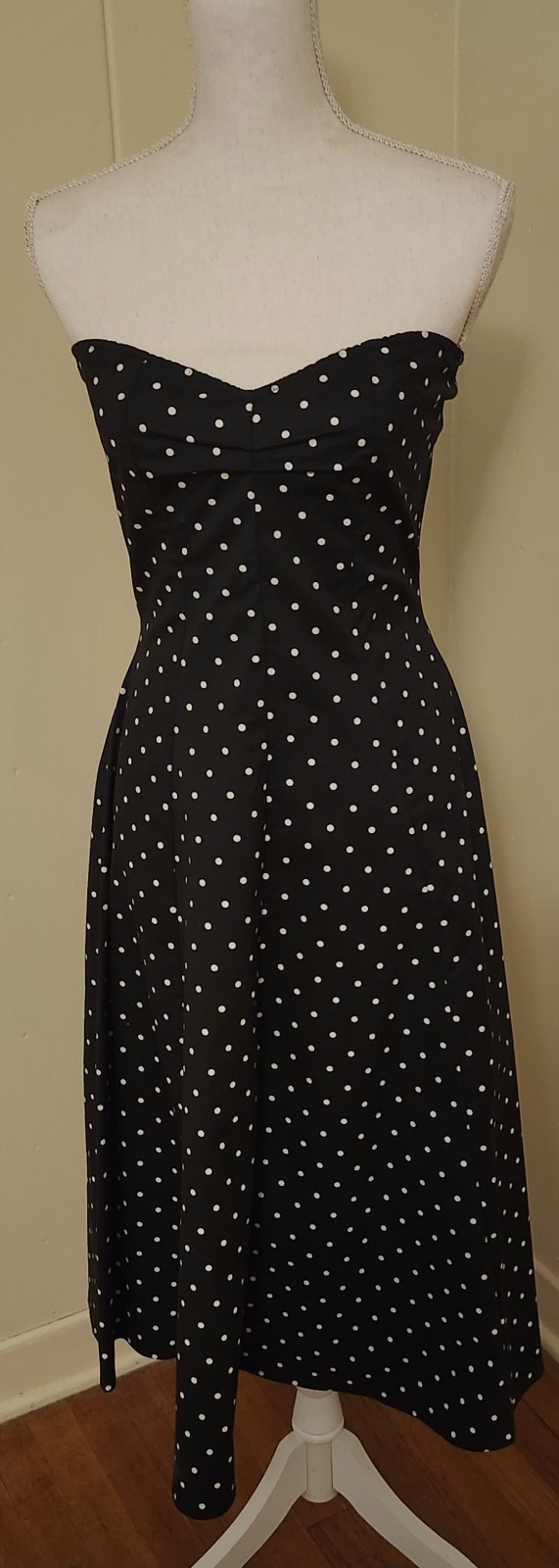 Vintage Alicia Estrada’s Iconic L.A. Label Stop Staring! Polka Dot Dress Size M