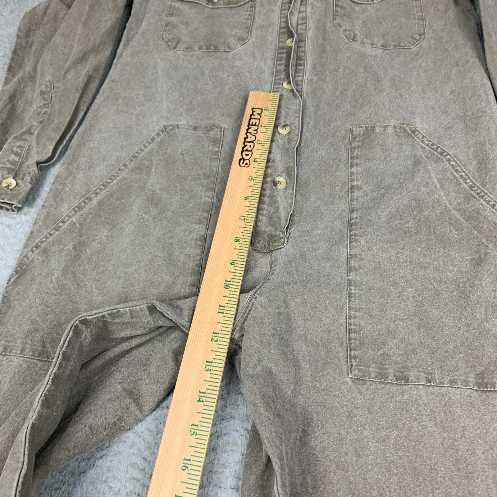 Vintage 80s Banana Republic Jumpsuit Womens Small Safari Coverall Flight Suit