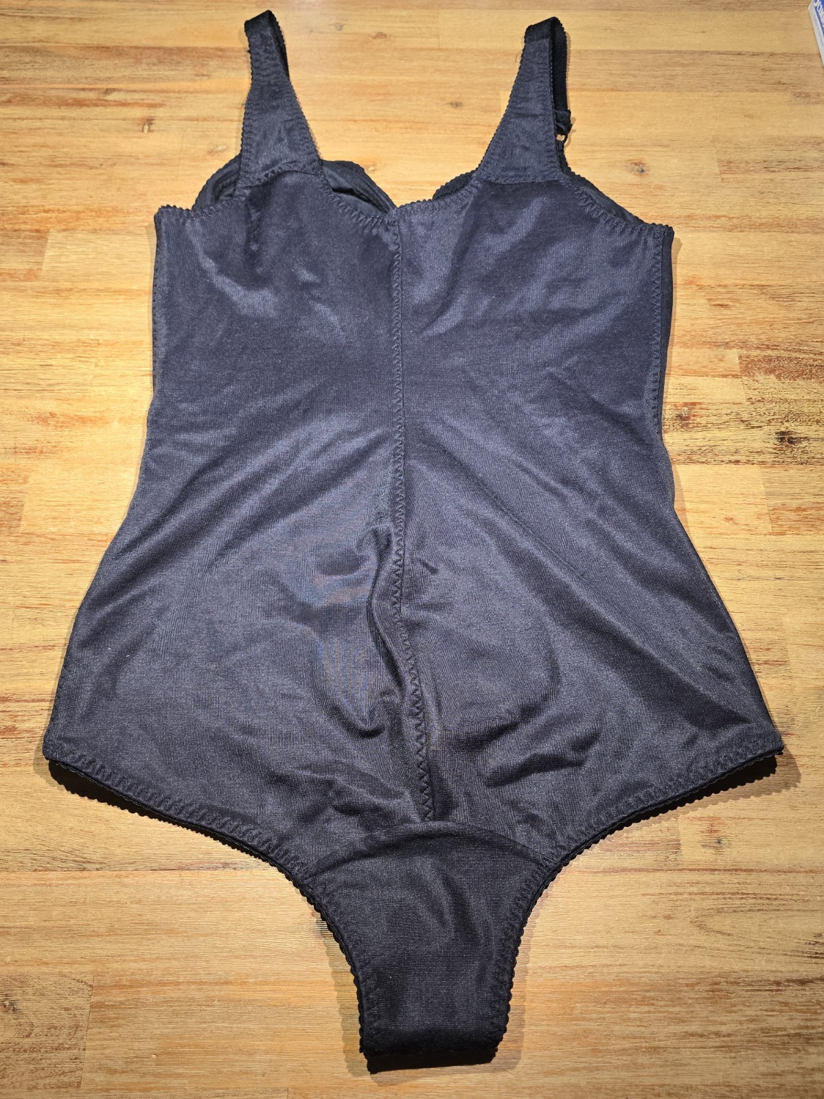 SCUDOTEX pants corselet/bodice body 955, size 42 C/I 4 C, Nero, NEW * RARE