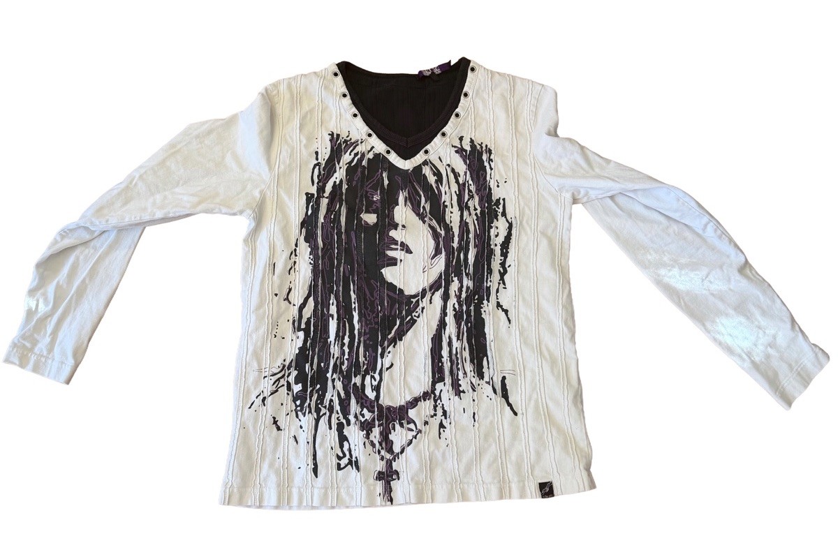 In The Attic Shirt Top Y2K Punk Japan Street Wear M