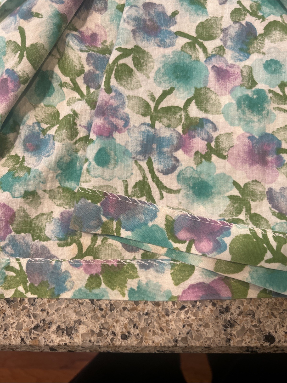 Vintage Maxam Housecoat House Coat AMAZING Fabric PRINT! Pockets Buttons EUC