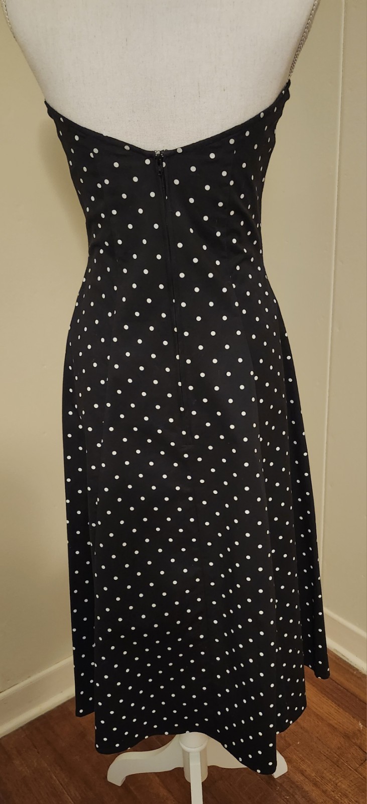Vintage Alicia Estrada’s Iconic L.A. Label Stop Staring! Polka Dot Dress Size M