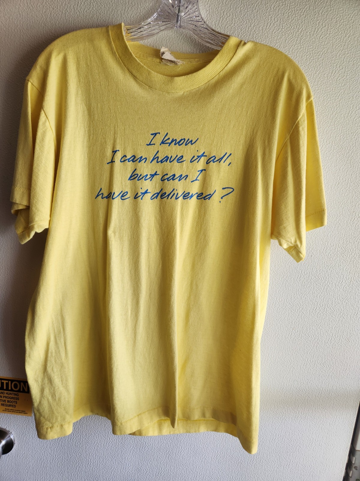 Vintage Virginia Slim Tshirt, Adult One Size, “I Know I Can Have It All But Can