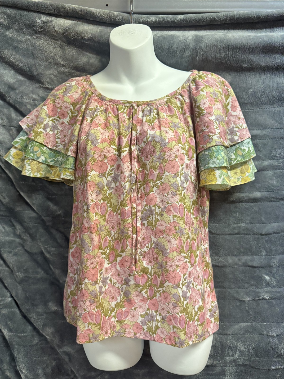Vintage Handmade Blouse and Skirt Set x-small/small