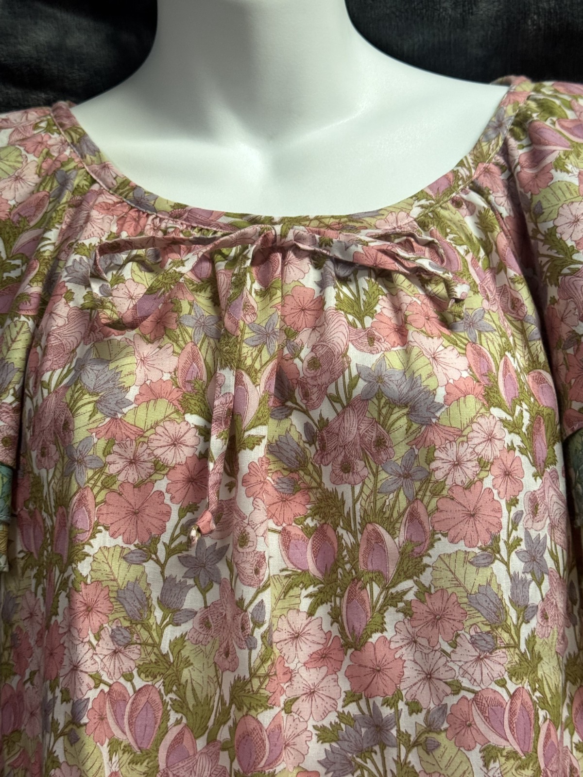 Vintage Handmade Blouse and Skirt Set x-small/small