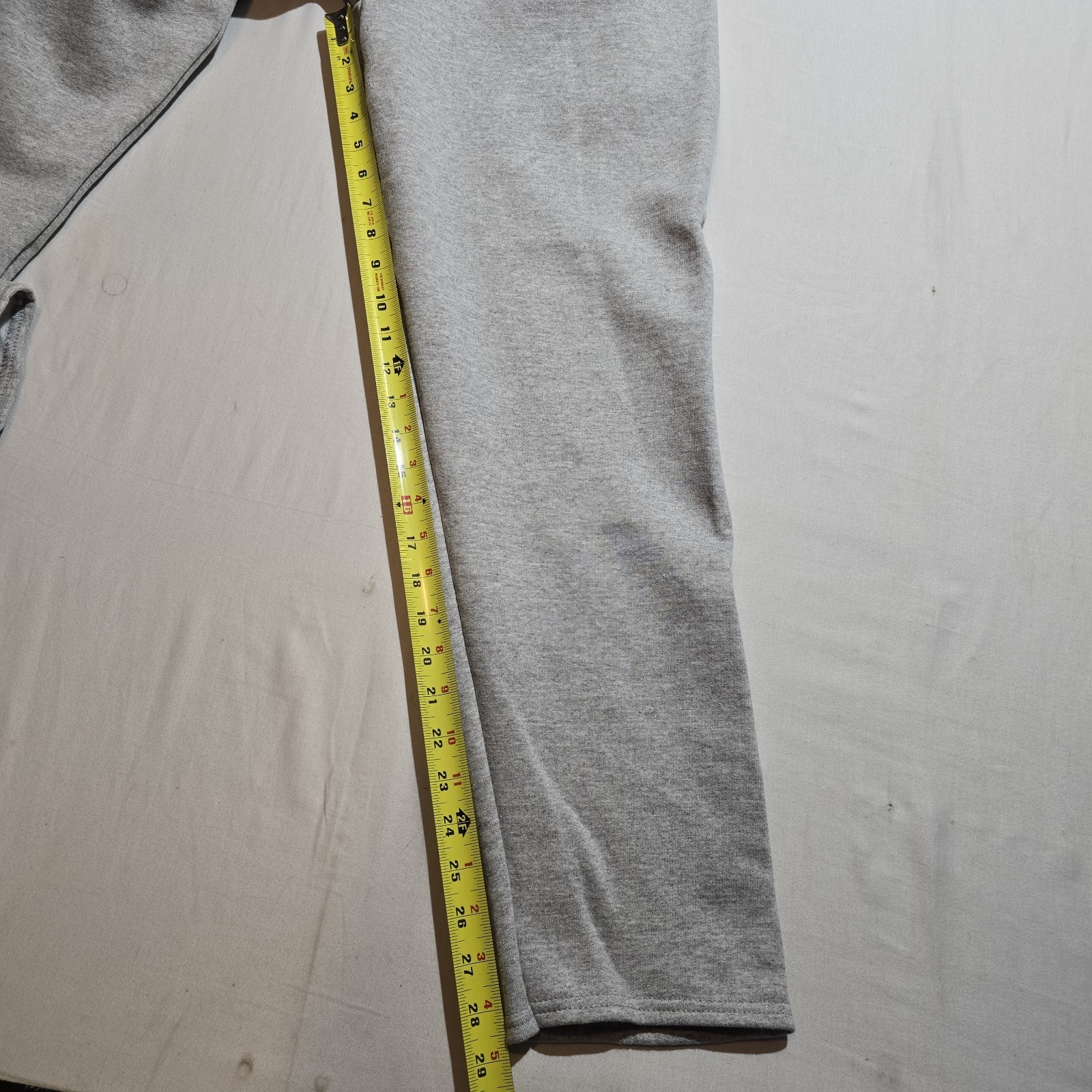 Vintage Hanes Her Way Premium Sweatpants Gray Elastic Waist Size XL