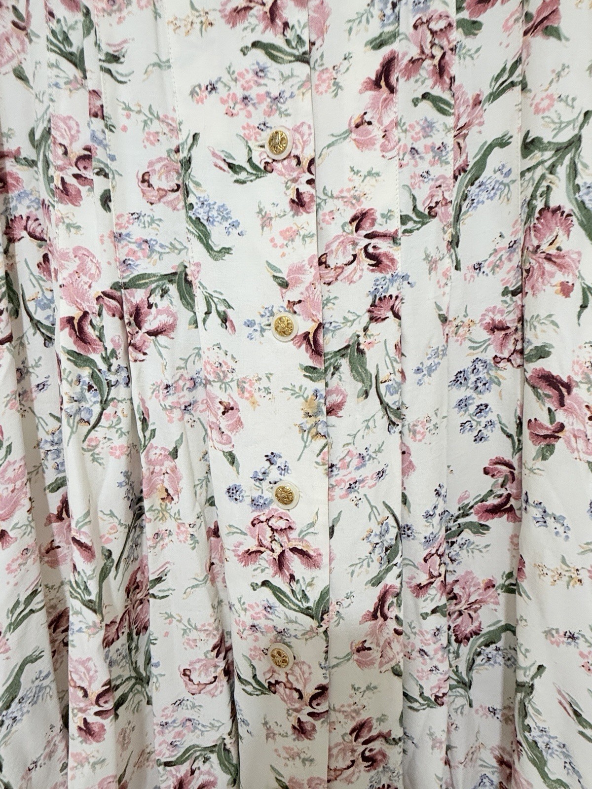 Vintage Floral Dress Jacket Set Cottagecore 2 Piece Women’s Medium