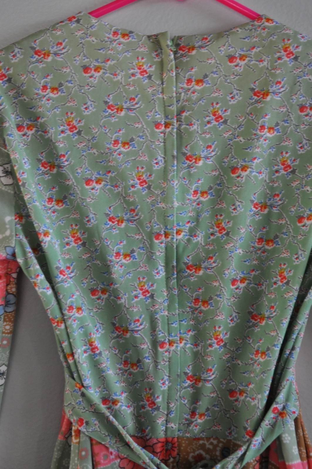 Vintage Jody T of California Dress Junior Size 5 1970’s Floral