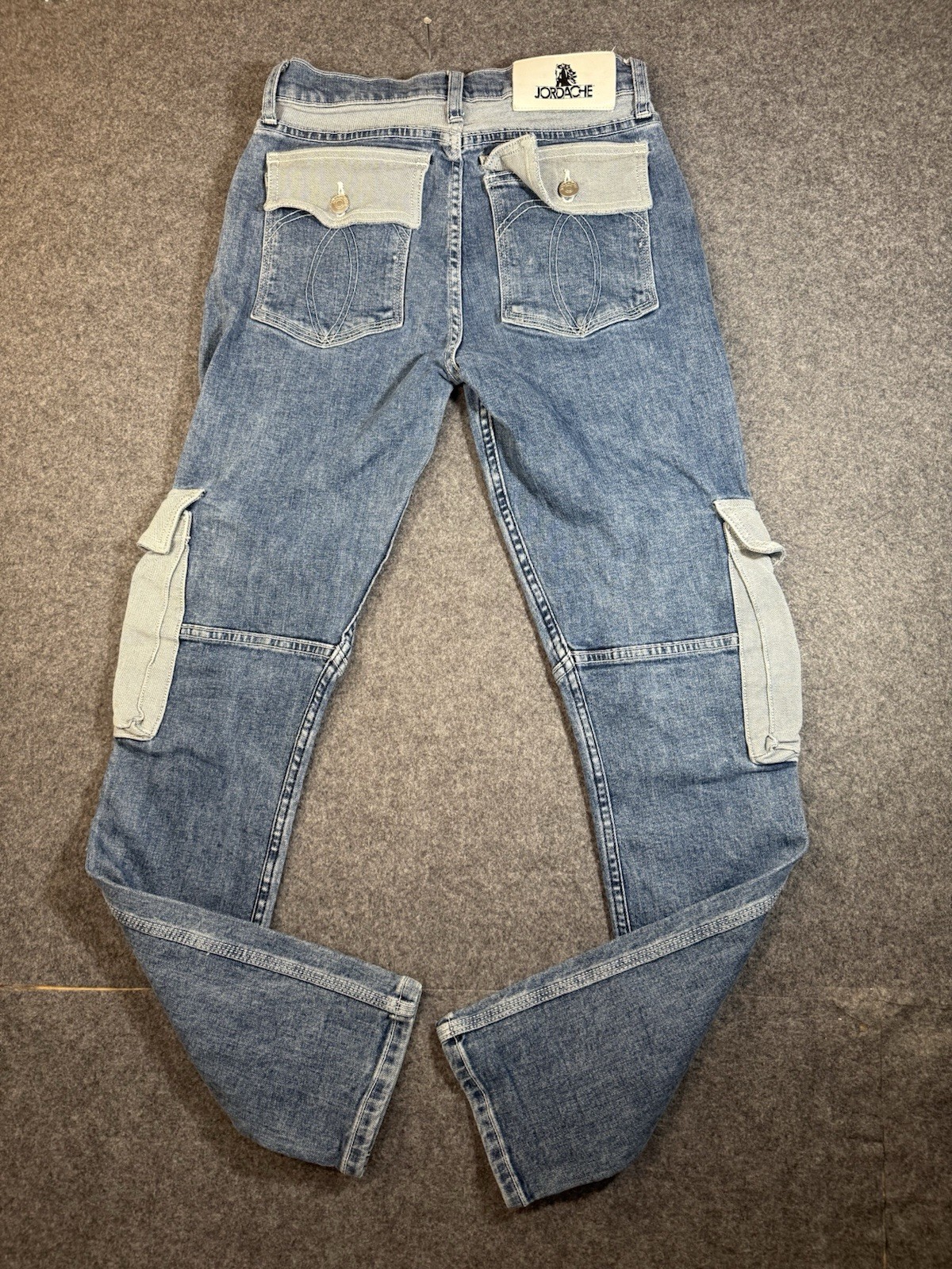 Jordache Cargo Jeans Size 26×29