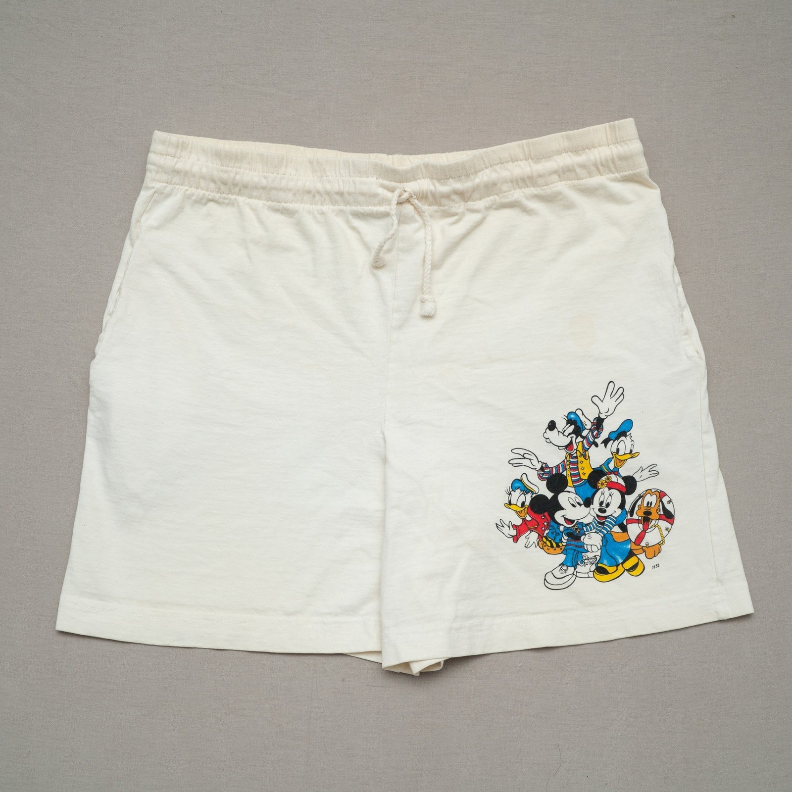 Vintage 90s Disney Mickey Unlimited Jerry Leigh Character Lounge Shorts Adult M