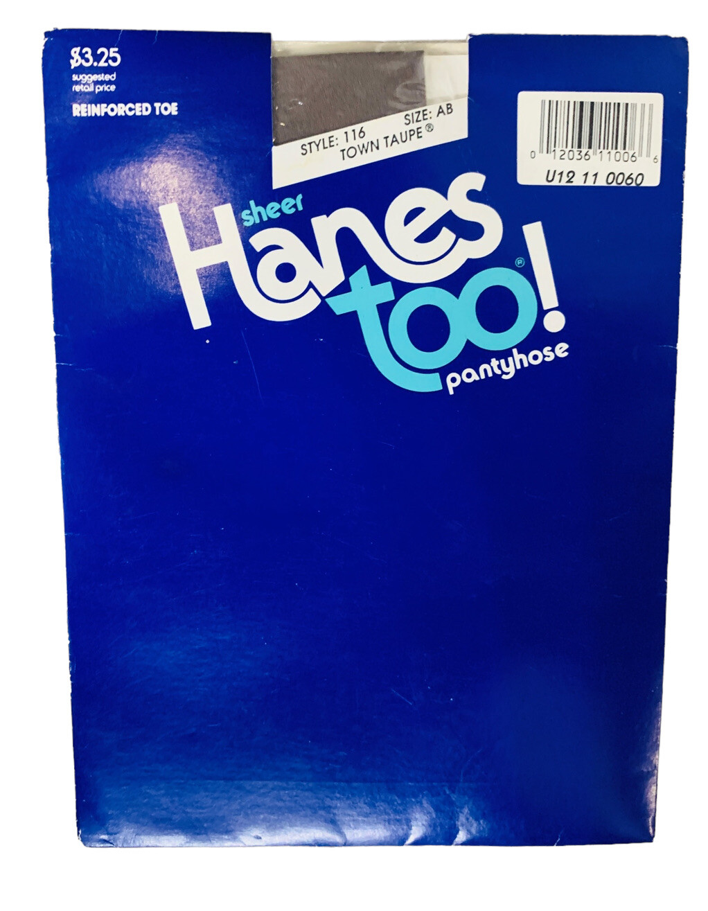 Hanes Too AB Pantyhose Town Taupe Sheer Hosiery Sexy Reinforced Toe