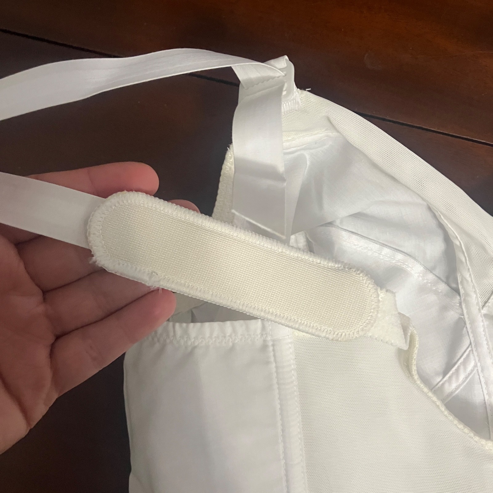 Vintage 1980s Exquisite Form 7532 White Longline Bra 40 B Unlined