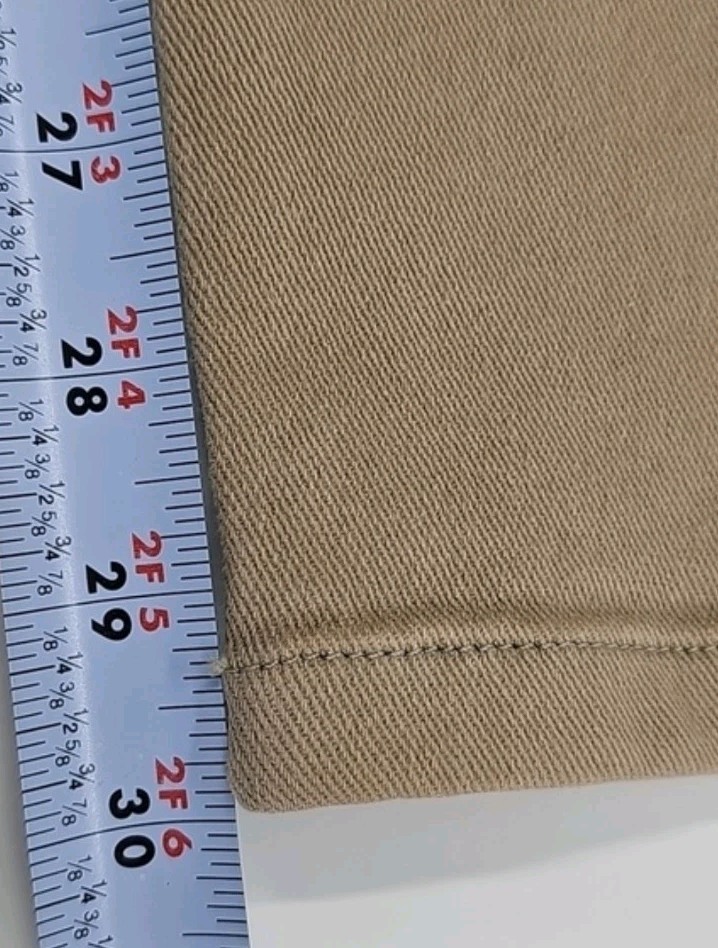 90s Vtg Anne Klein Riding Tan Chinos W/ Leather Knee Patches Sz 12