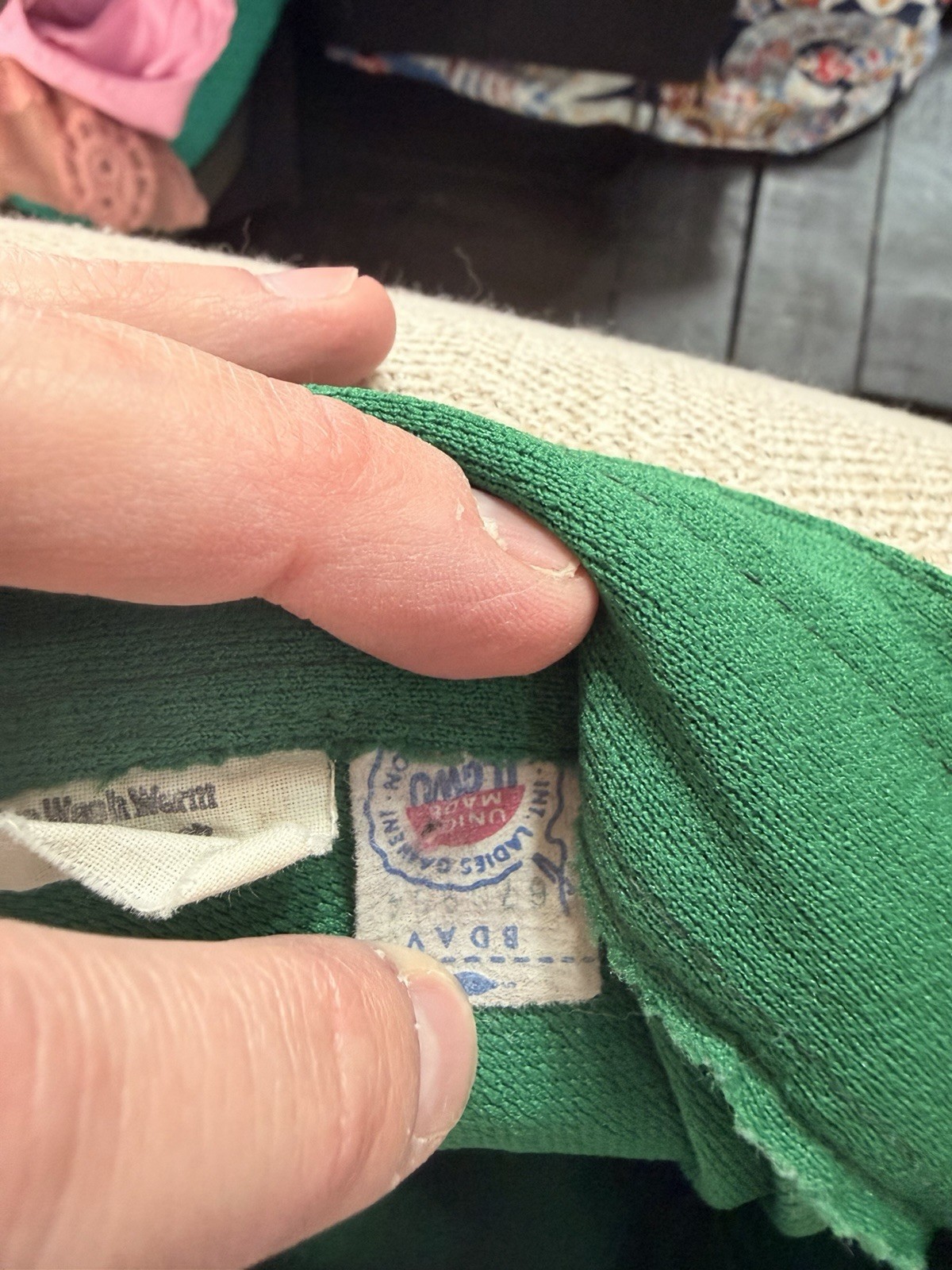 Lords & Taylor Vintage Green Maxi Skirt Women’s Regular Size Made in USA