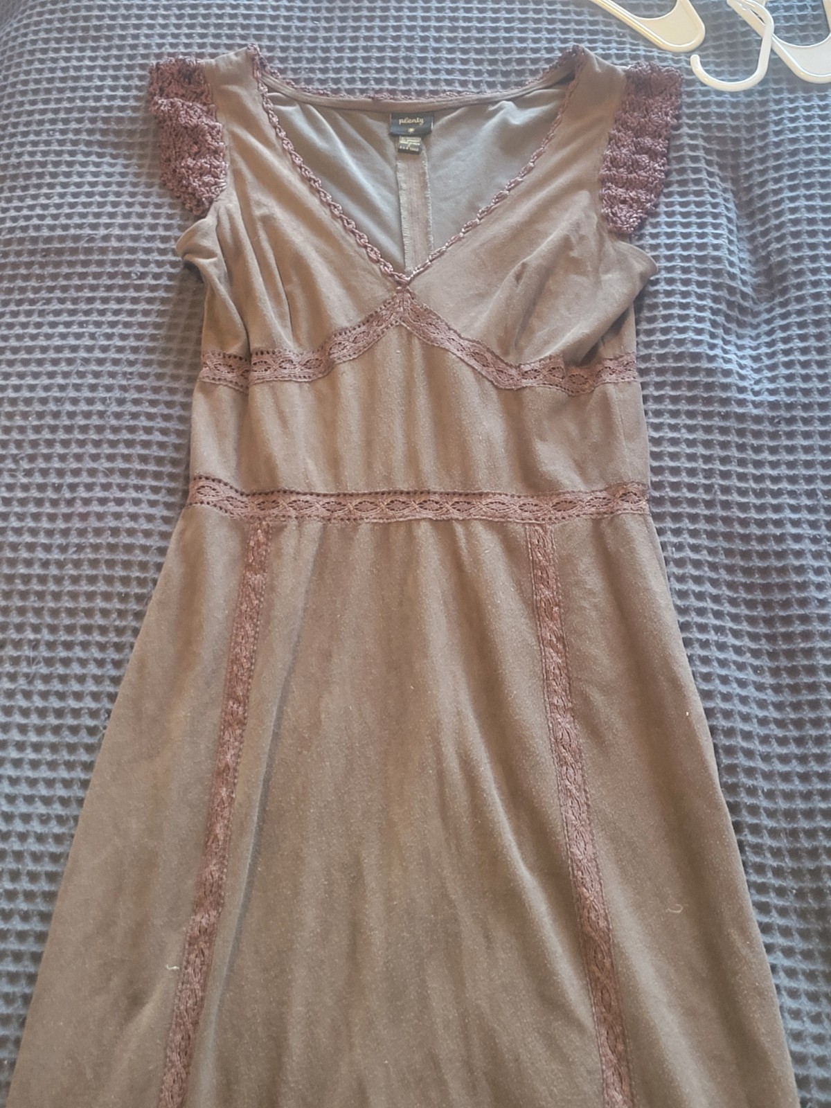 VINTAGE PLENTY BY TRACY REESE DRESS SIZE 2 XS BOHO, 1970S STYLE
