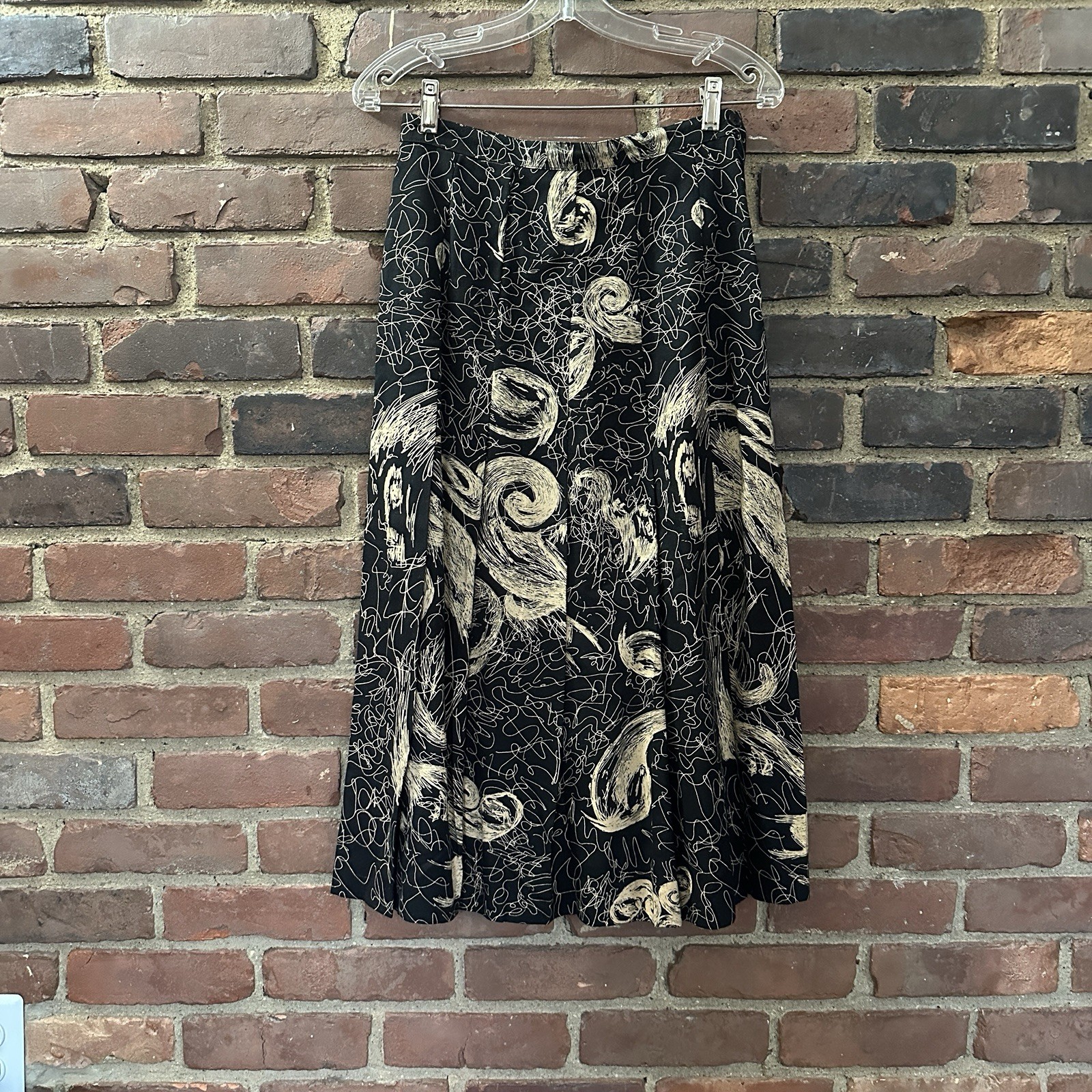 Vtg LEIGH JARRYD High Waist Skirt Womens Sz 8 (27 X 31.5) -Cheapchicplus