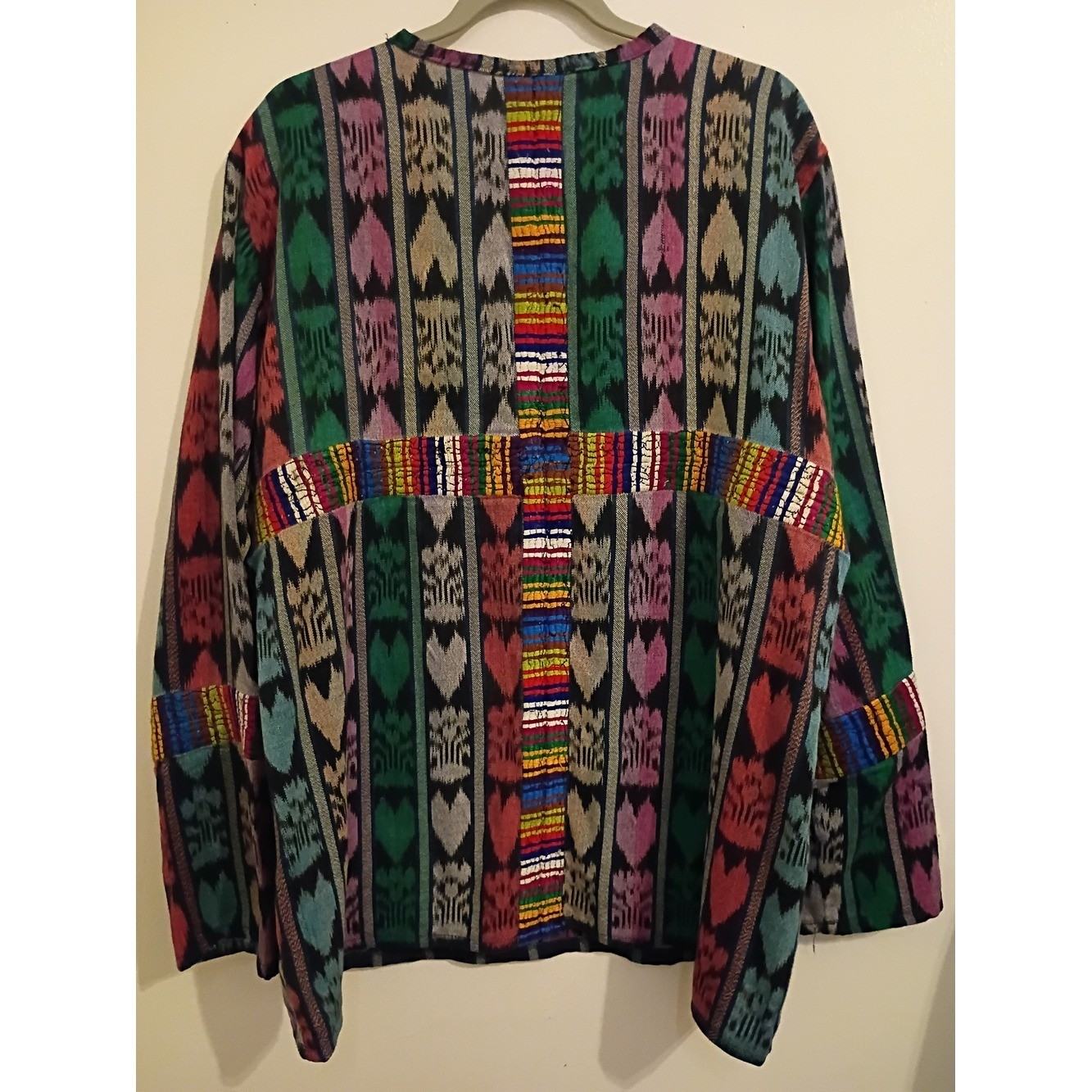 Unknown Women’s VTG Embroidered Tapestry Top Guatemala Sz XL