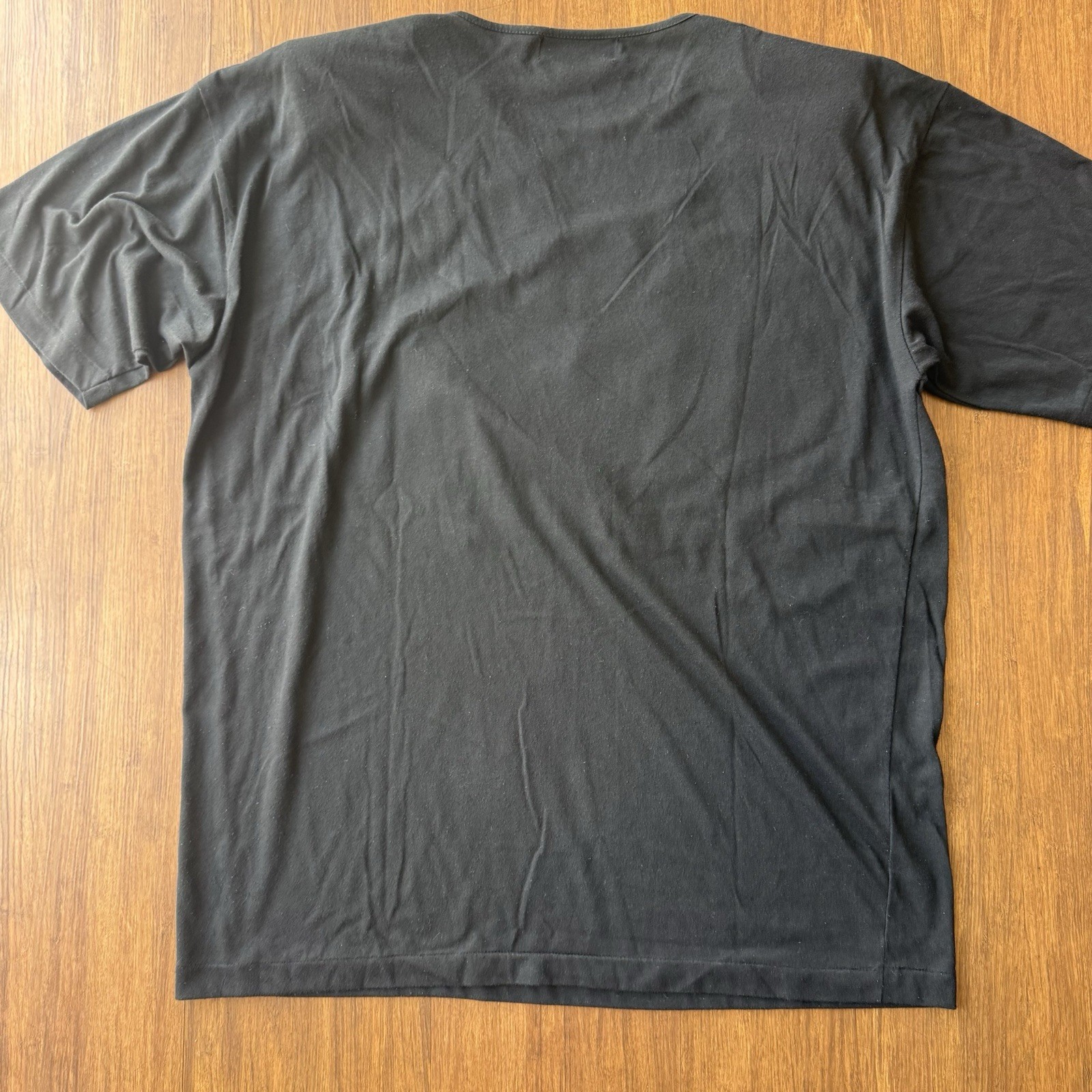 Vtg Alyssa Michele Black Wolf Pack Graphic T-shirt Women XL Nature 1990 Rhinesto